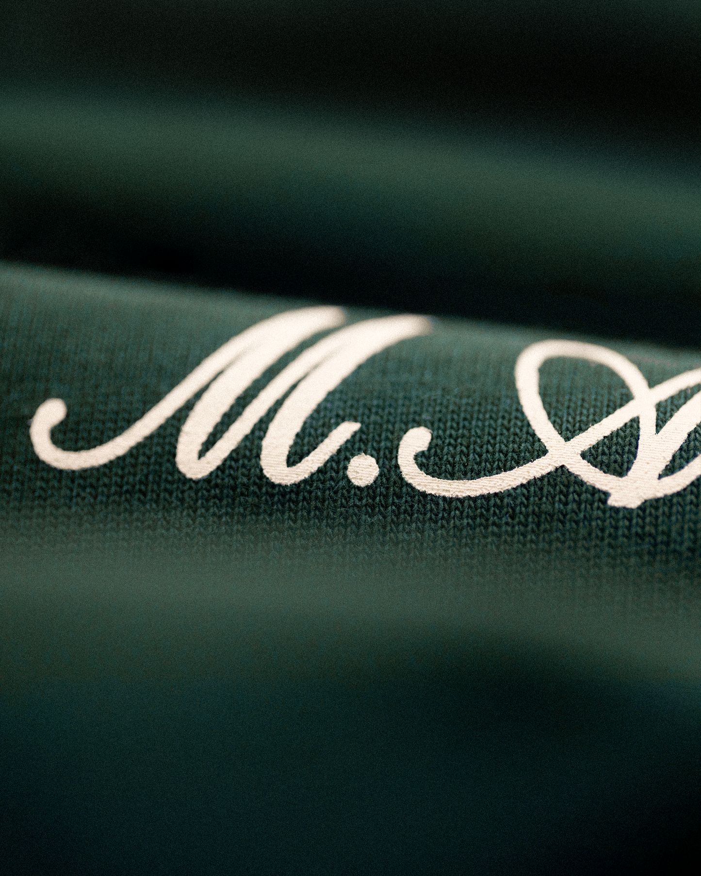Le t-shirt boxy initiales