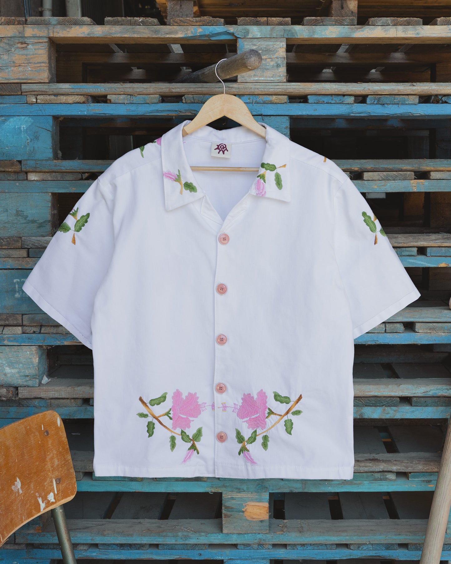 La chemise Roseraie
