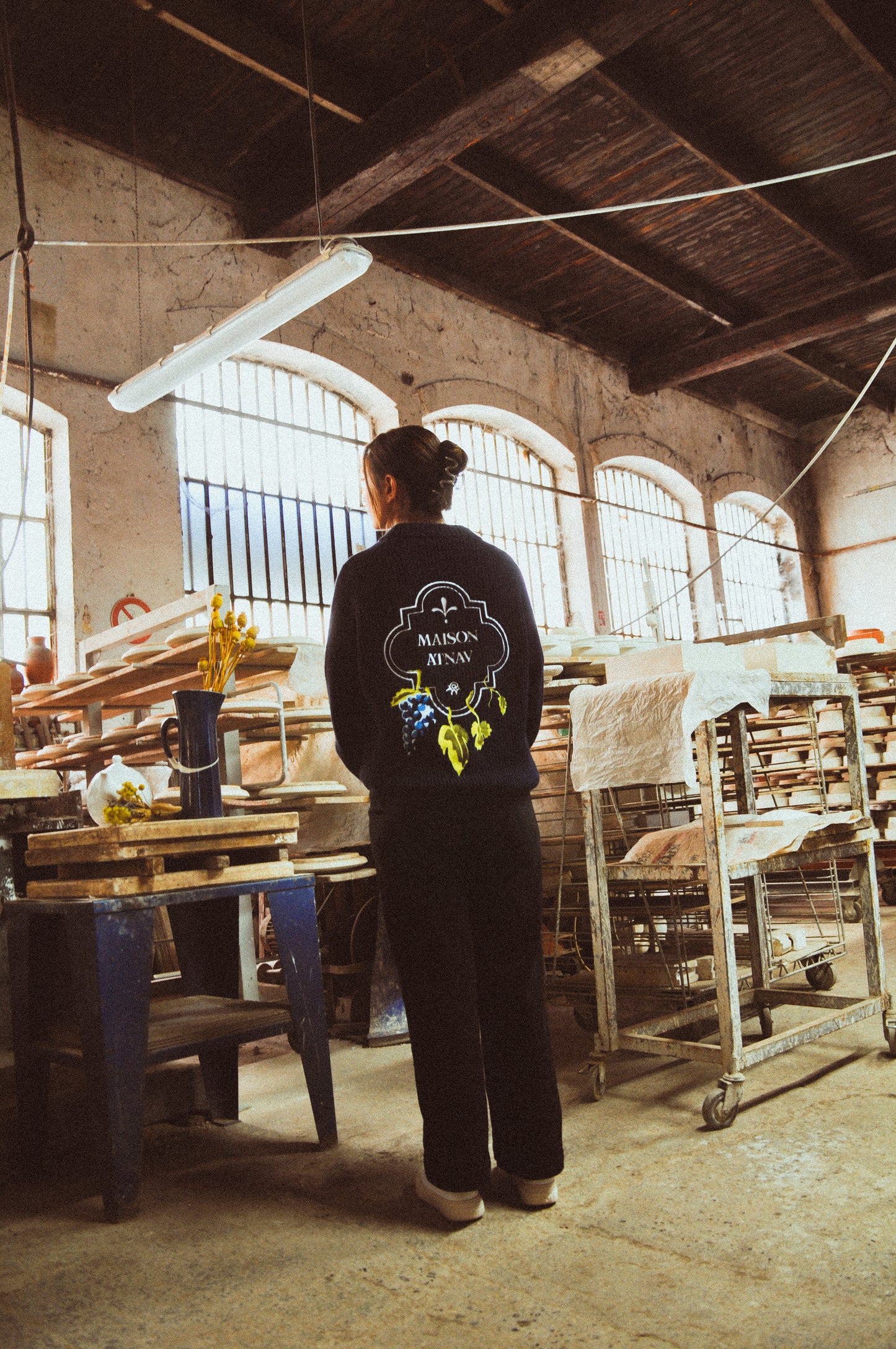 Le pull en maille Majoli