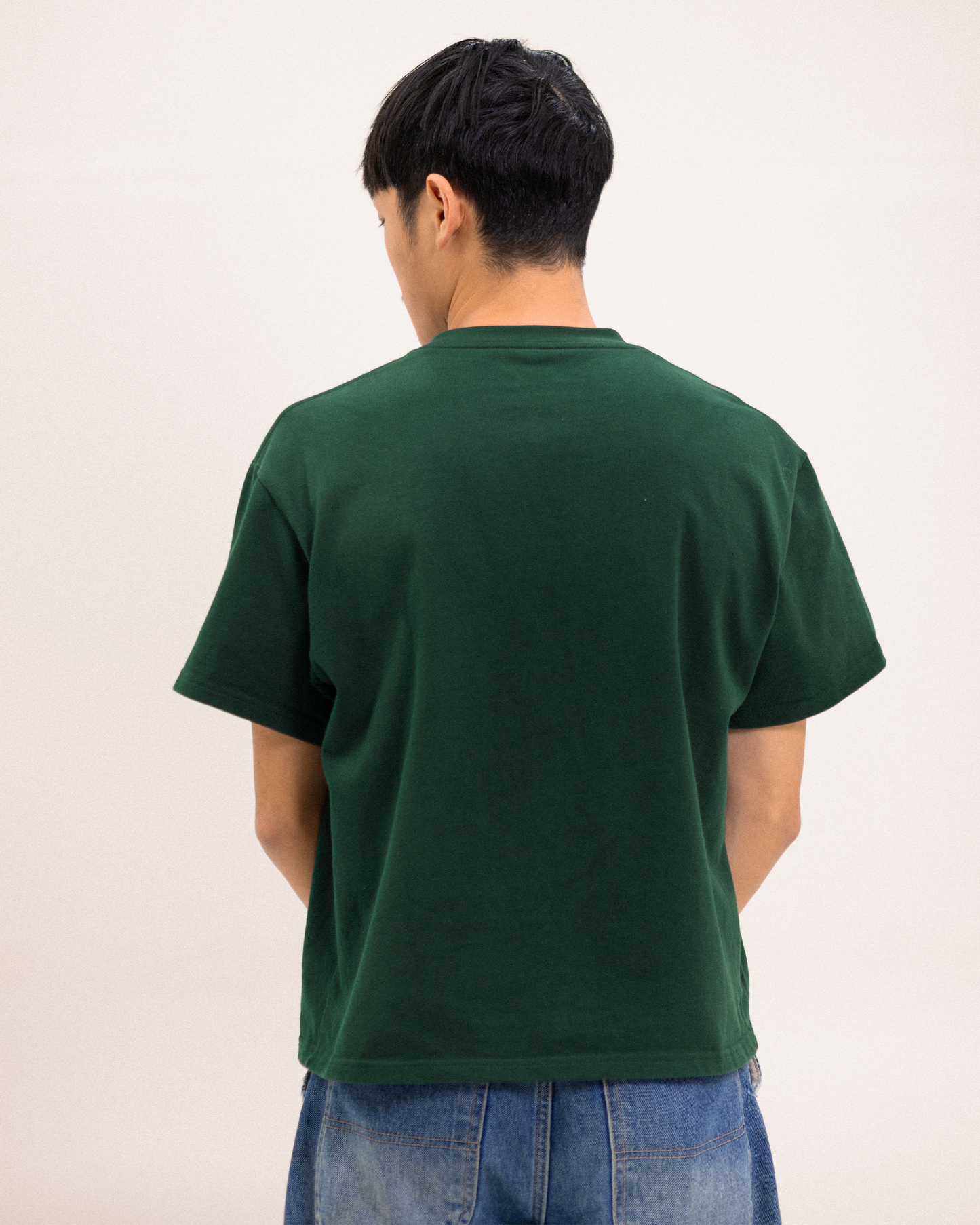 Le t-shirt boxy initiales