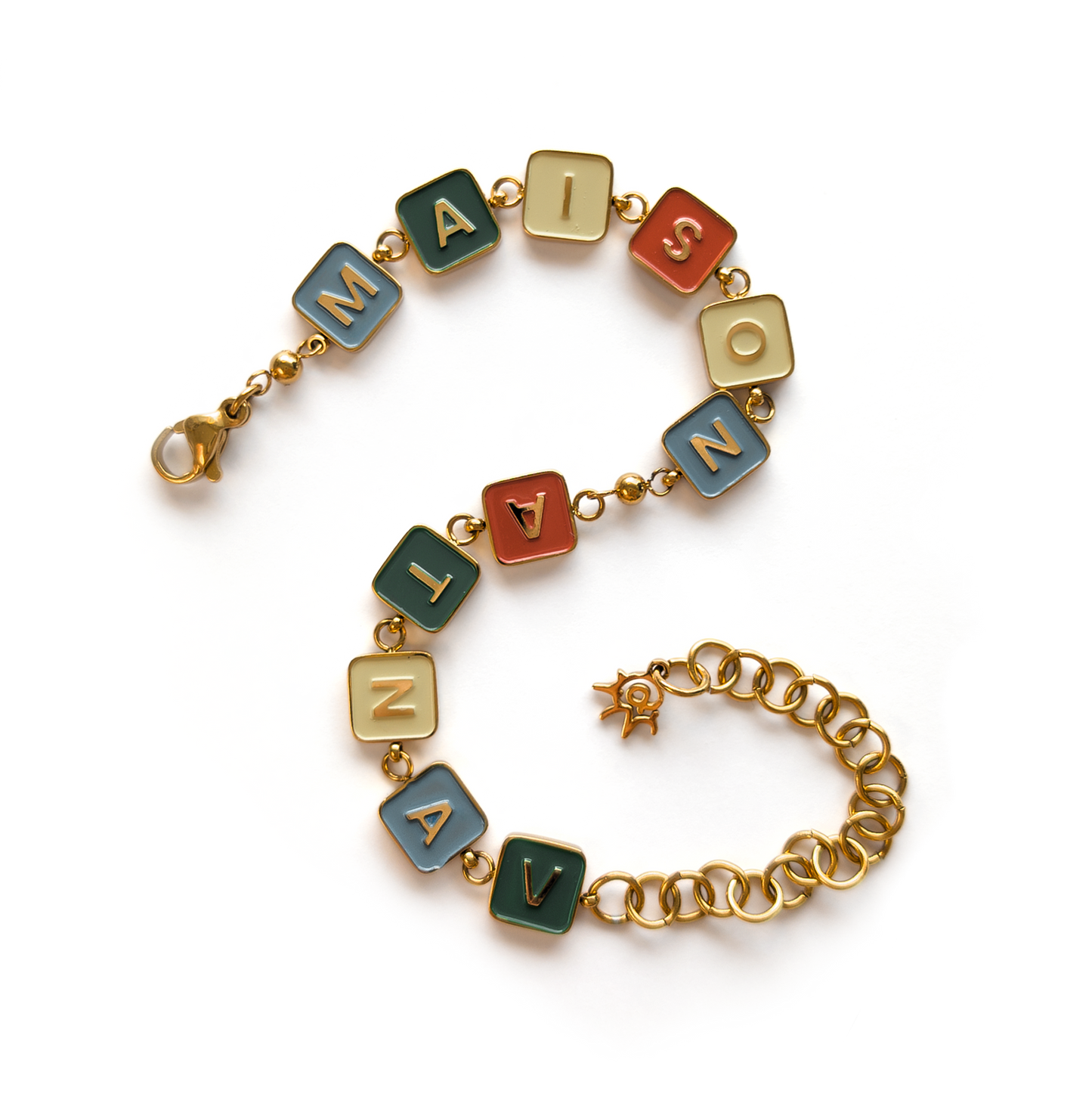 Le bracelet mosaïque