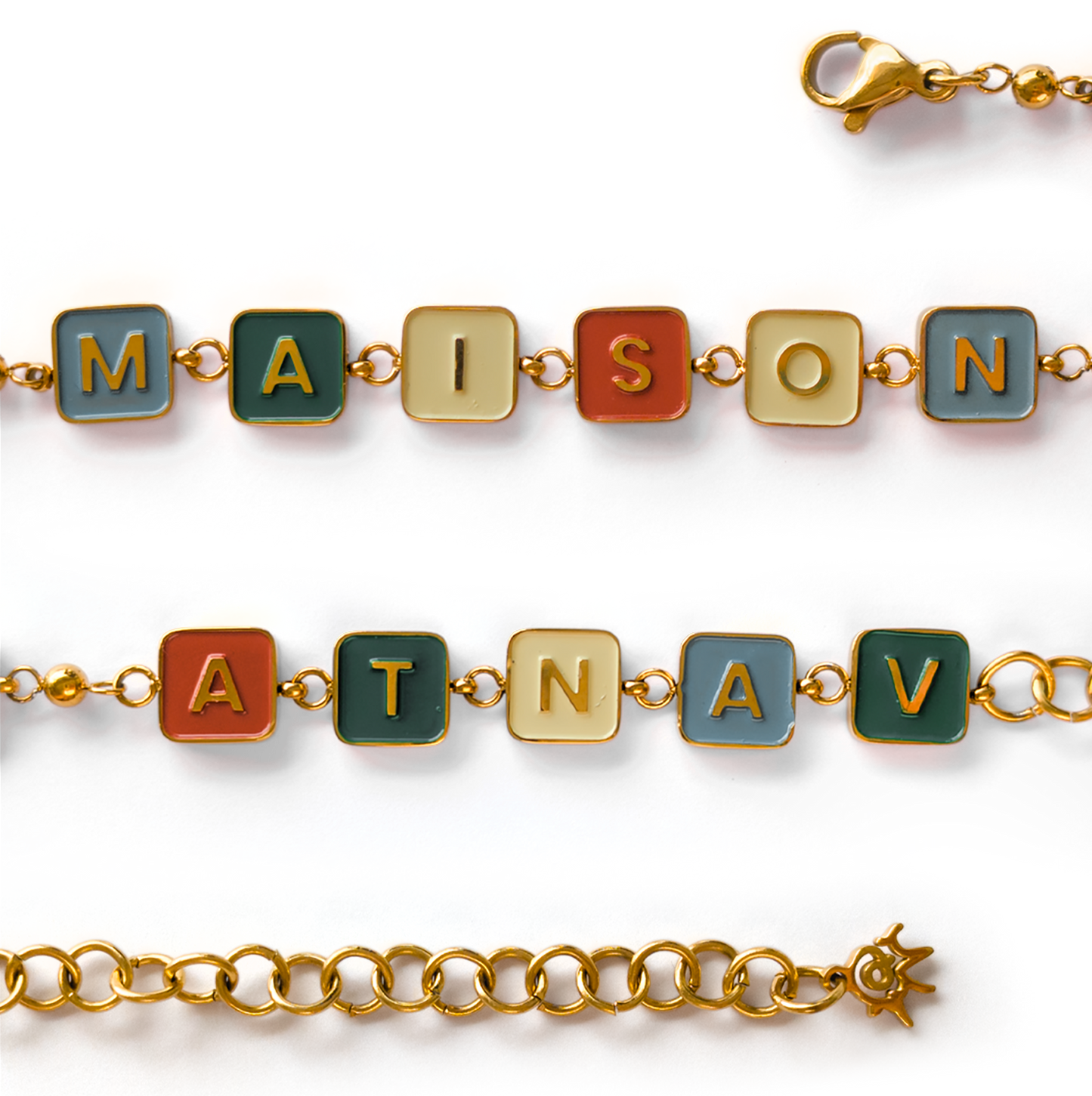 Le bracelet mosaïque