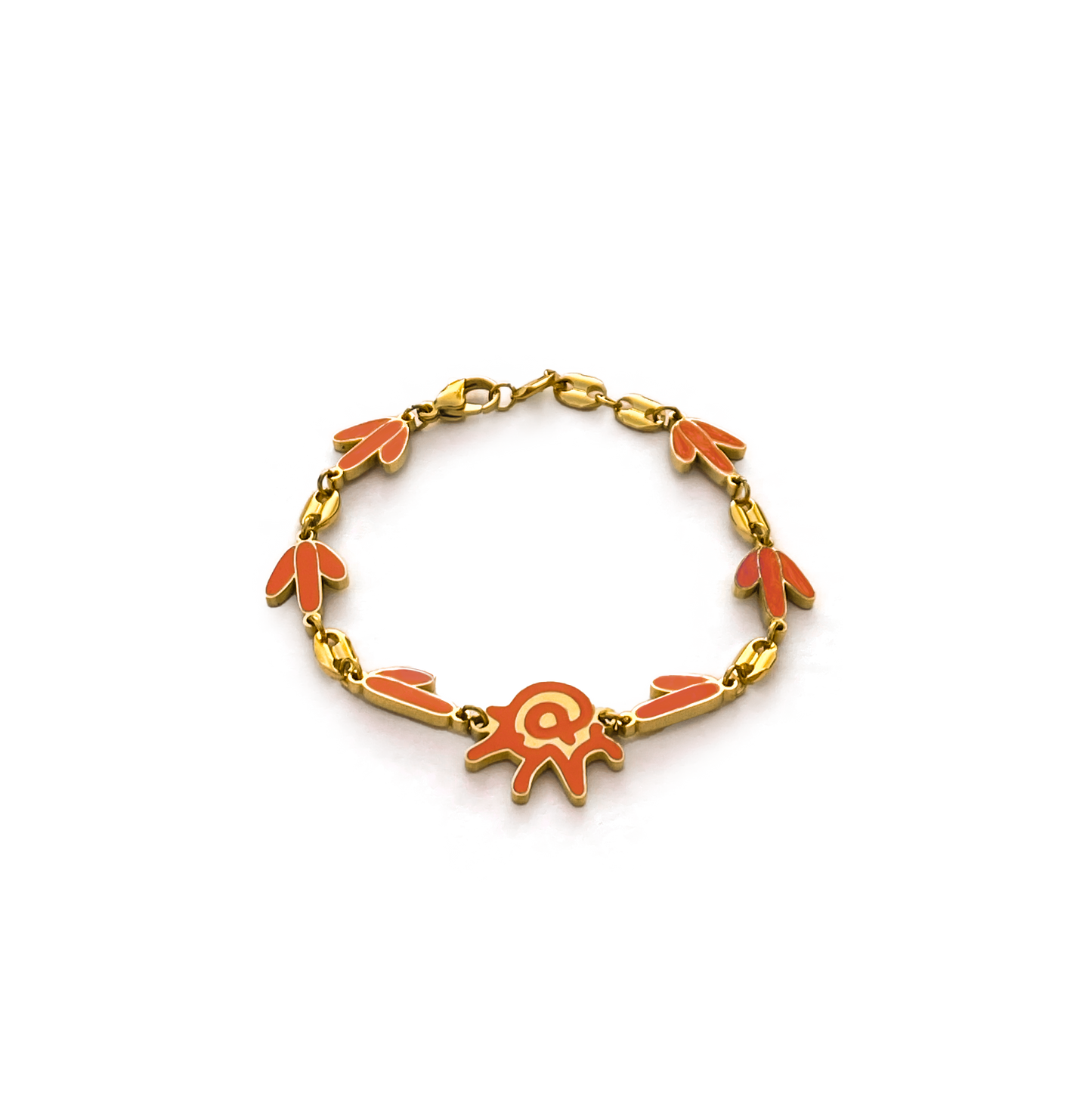 Le bracelet lavande (terre de Sienne)