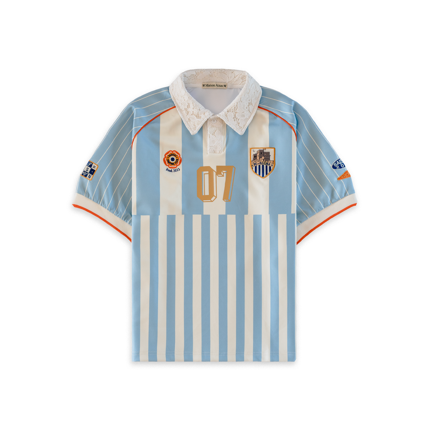 Le maillot rayé R.C.C.