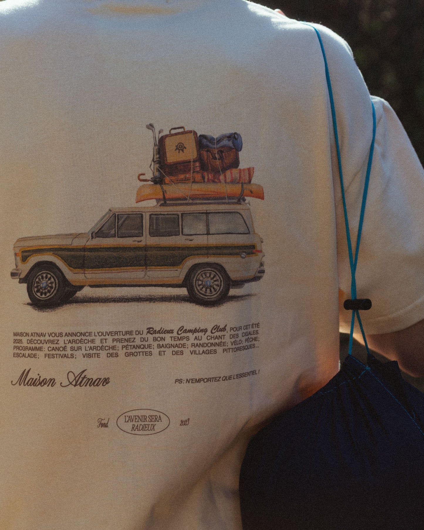 Le t-shirt "départ en vacances"