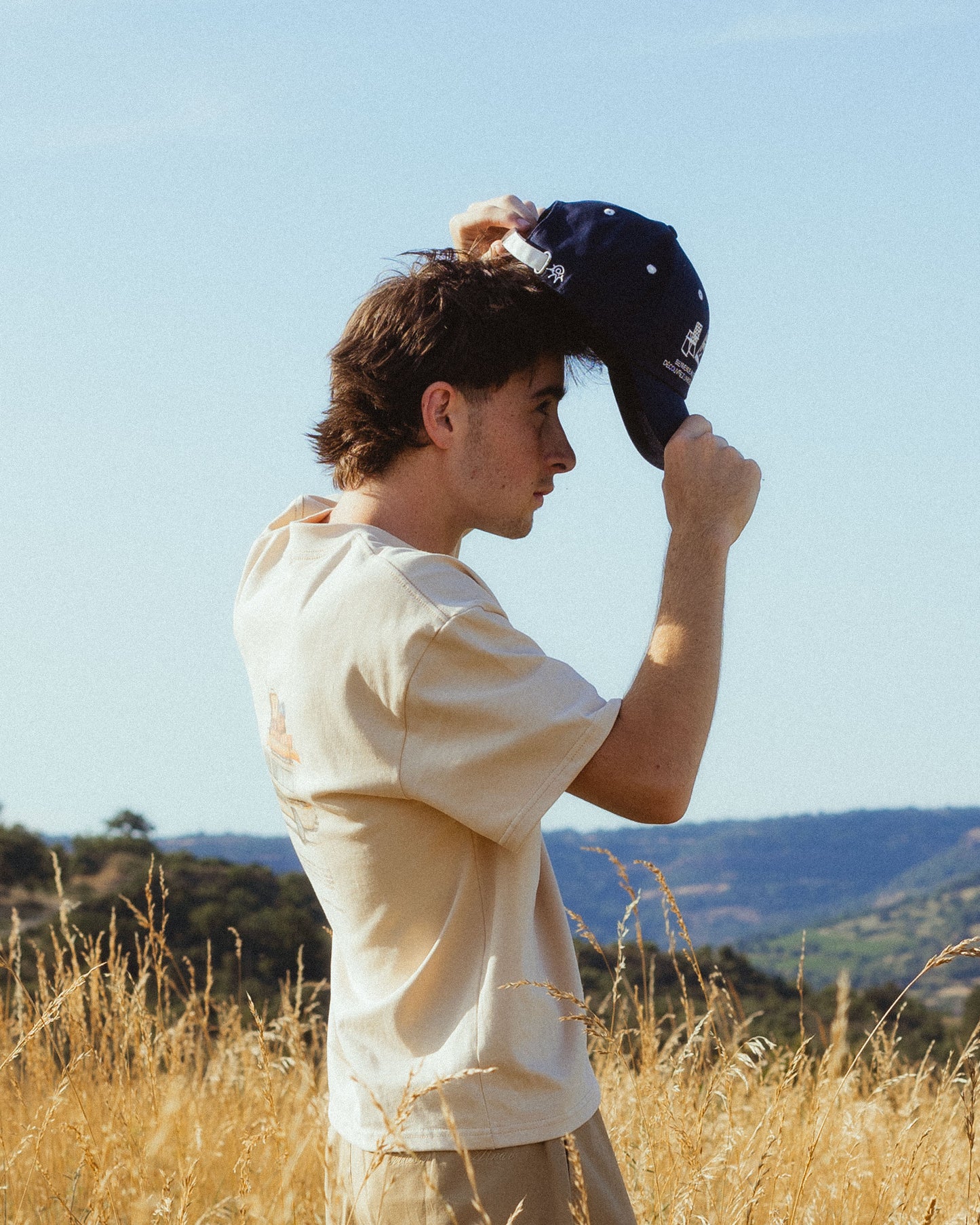 La casquette du camping radieux