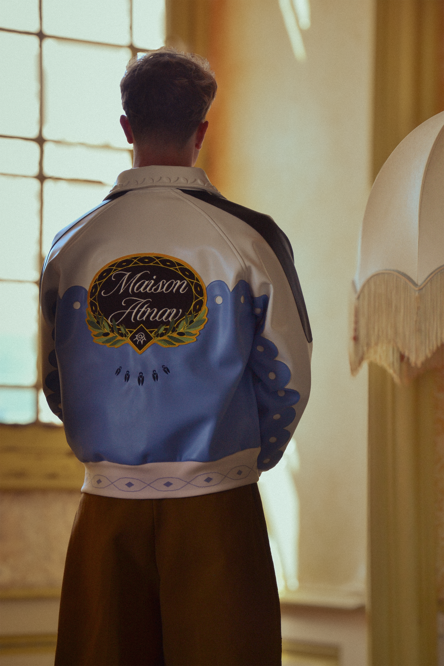 La veste en simili cuir Cielo del Re