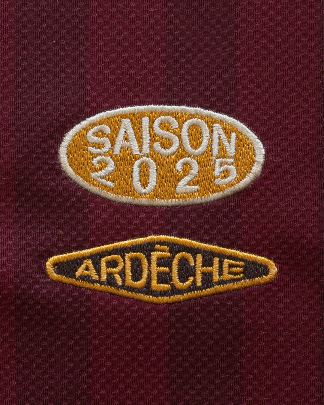 Le Maillot R.C.C cerise noire