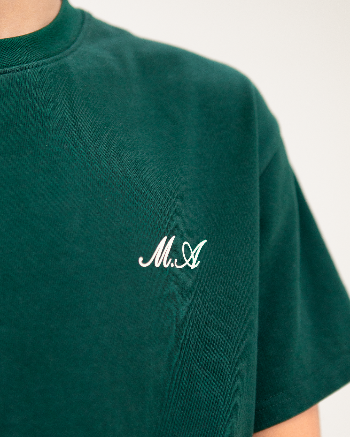 Le t-shirt boxy initiales