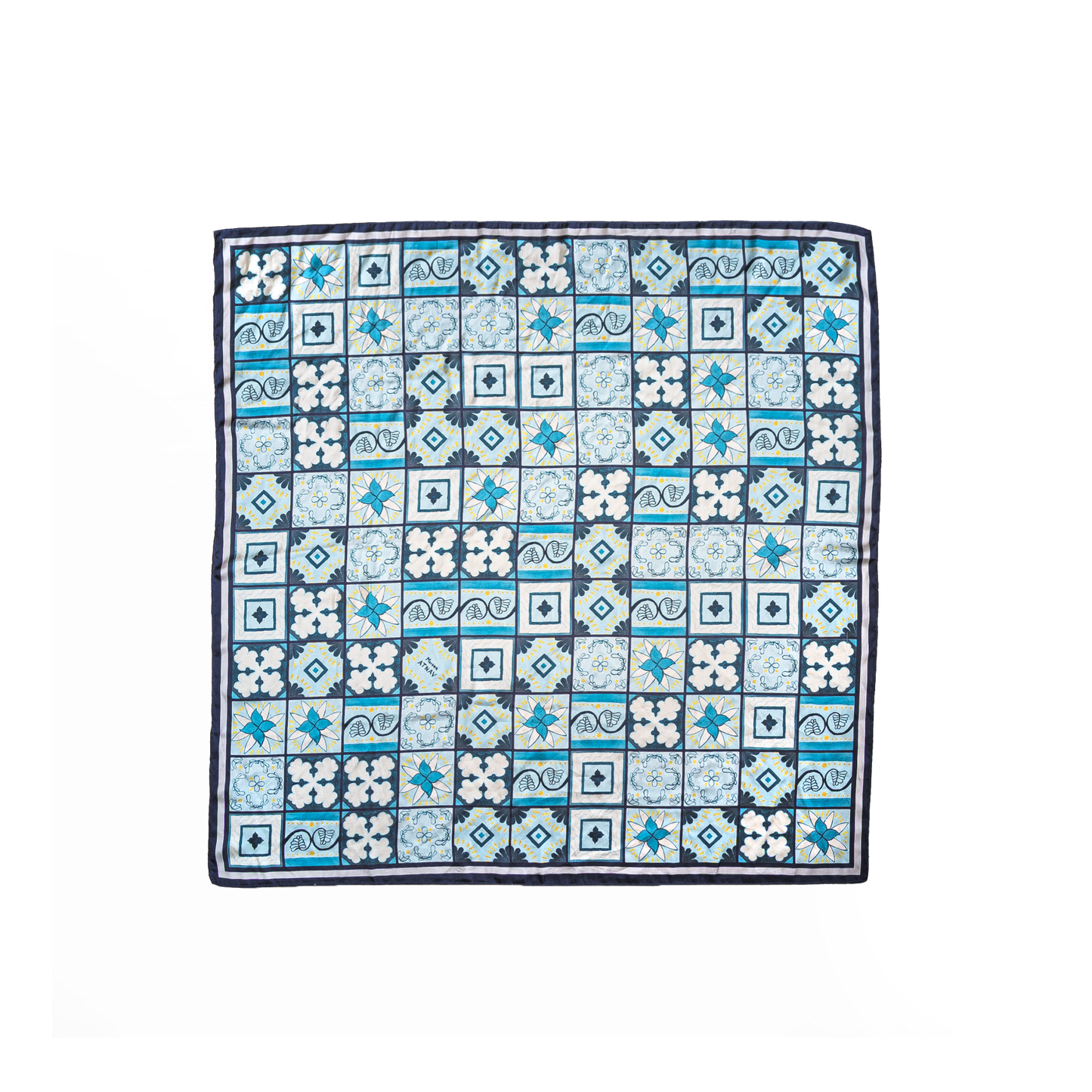 La foulard à carreaux Iridescence