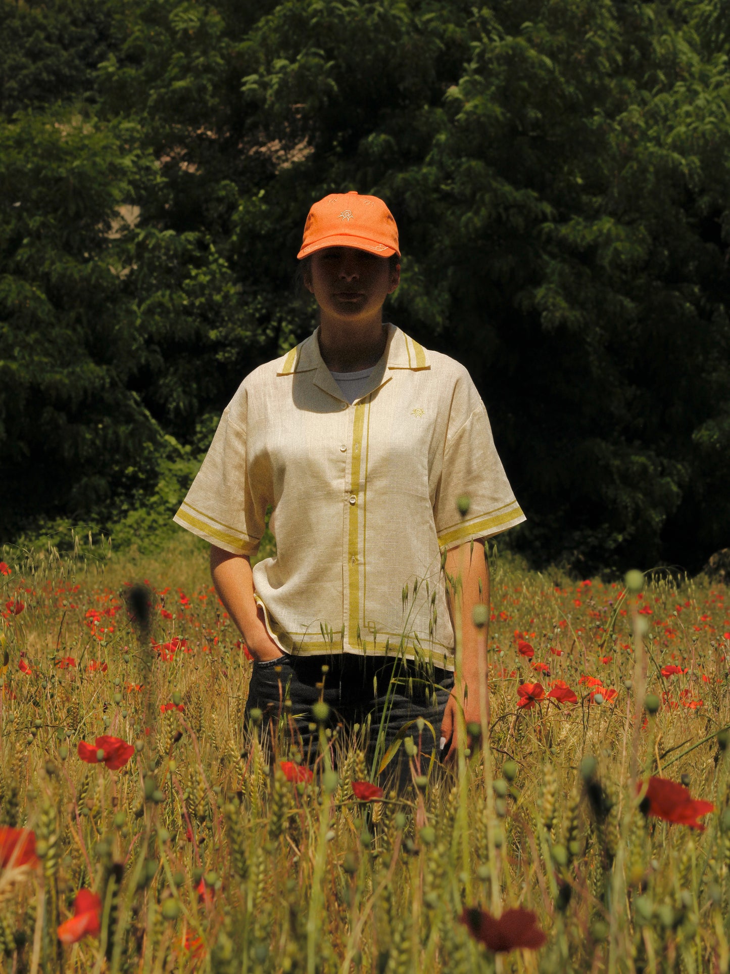 La chemise coquelicot (défaut)