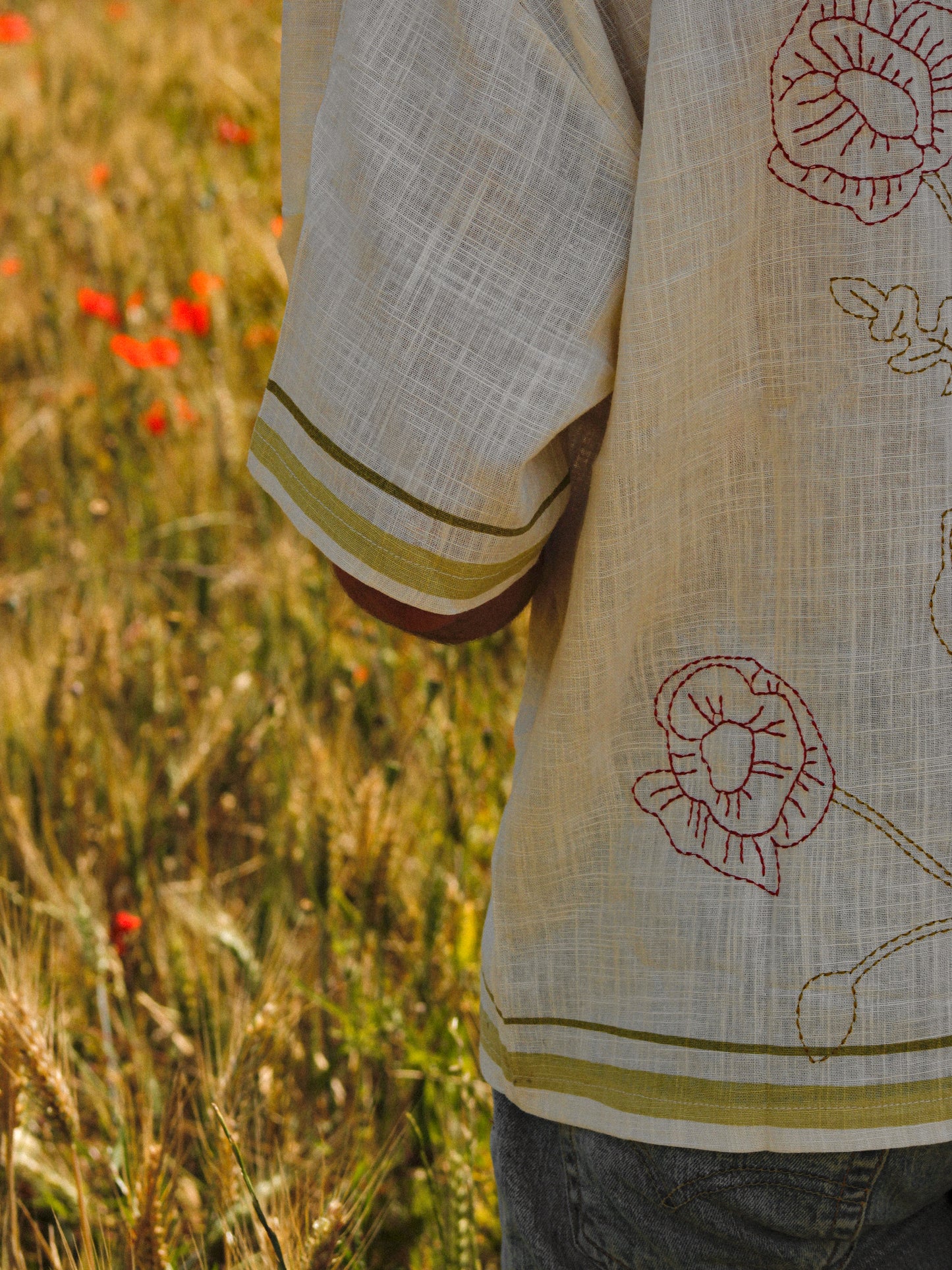 La chemise coquelicot (défaut)