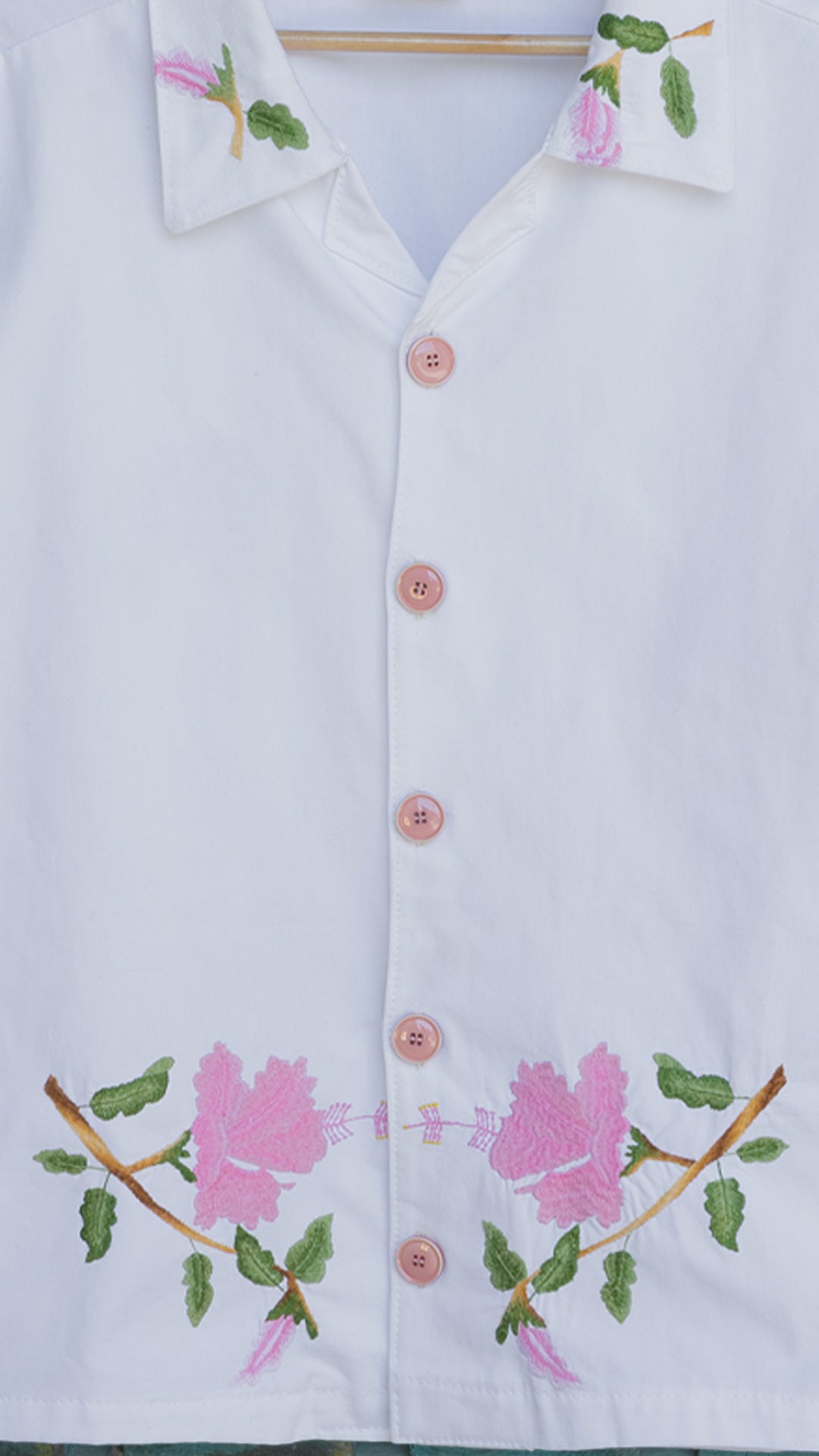 La chemise Roseraie