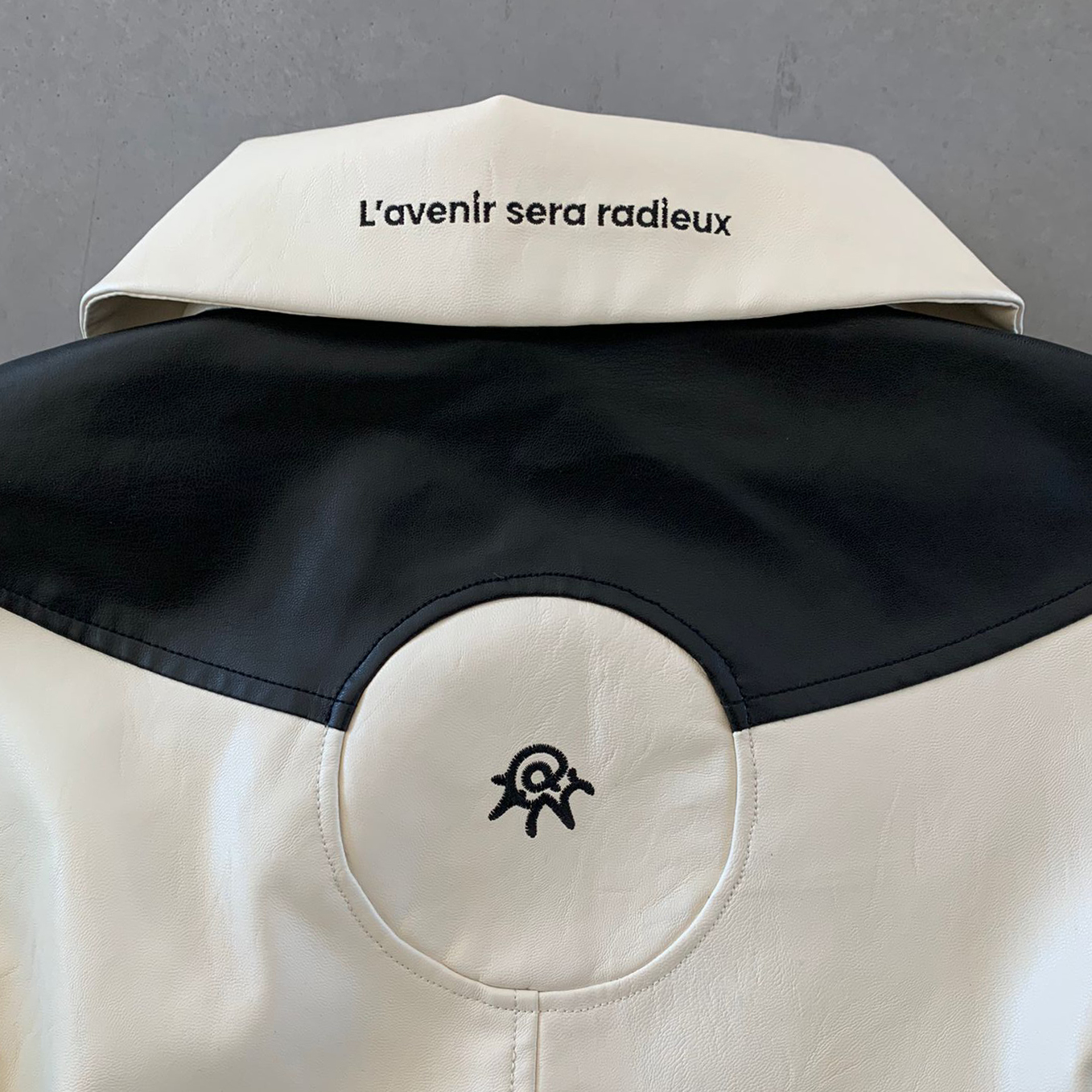 La veste en cuir Sole e Vigna