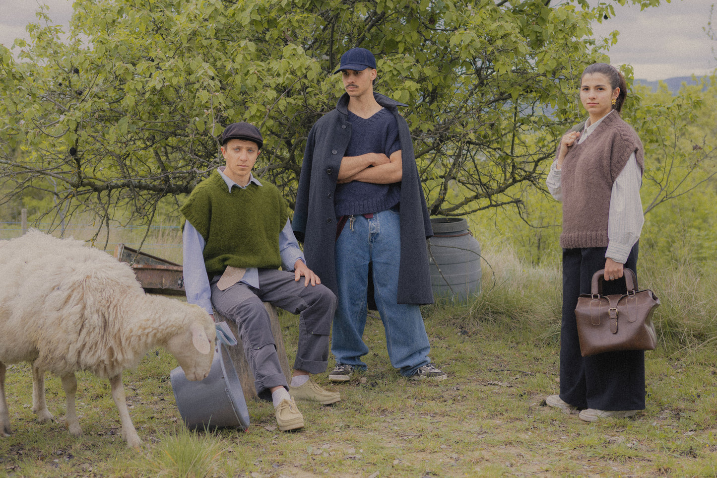 Le gilet sans manches en mohair