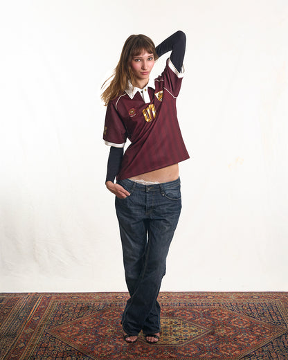 Le Maillot R.C.C cerise noire