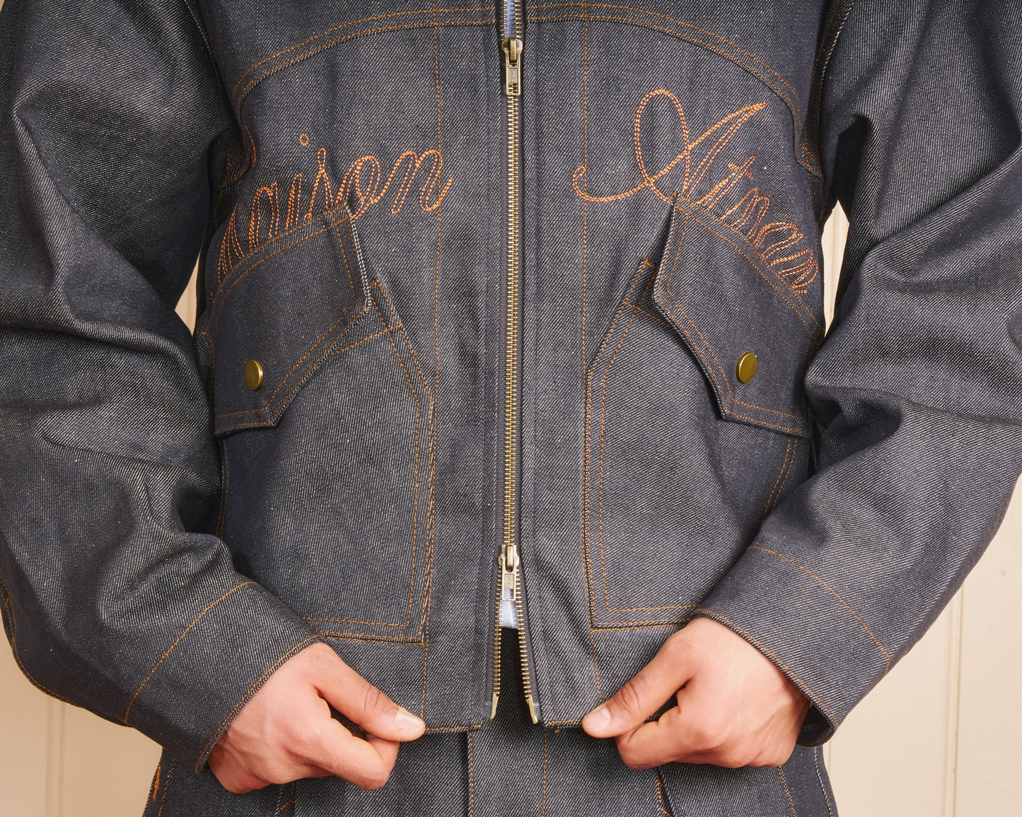 La veste Denim Conca