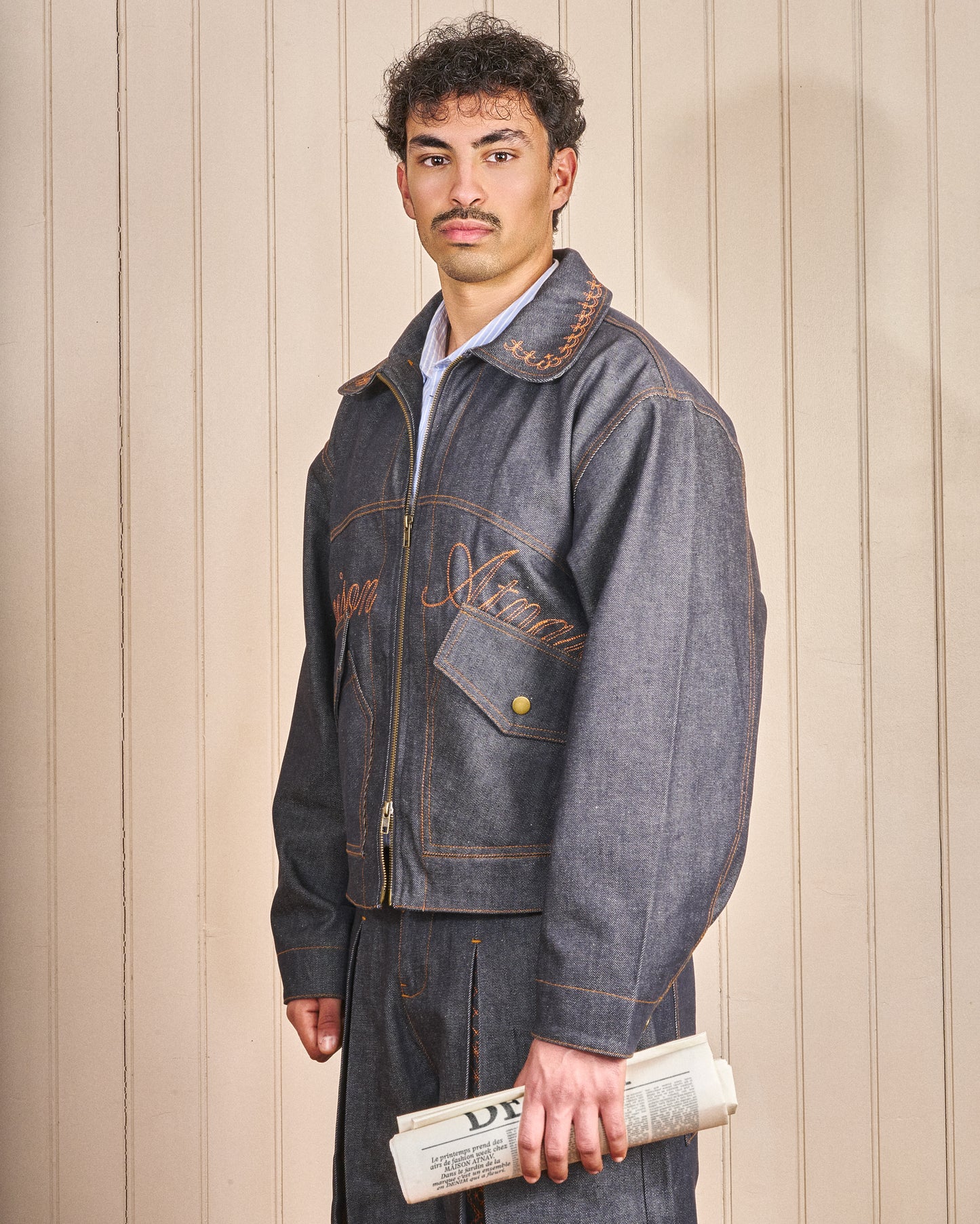 La veste Denim Conca