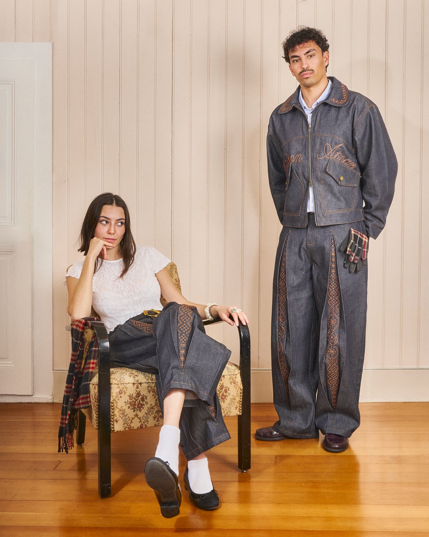La veste Denim Conca