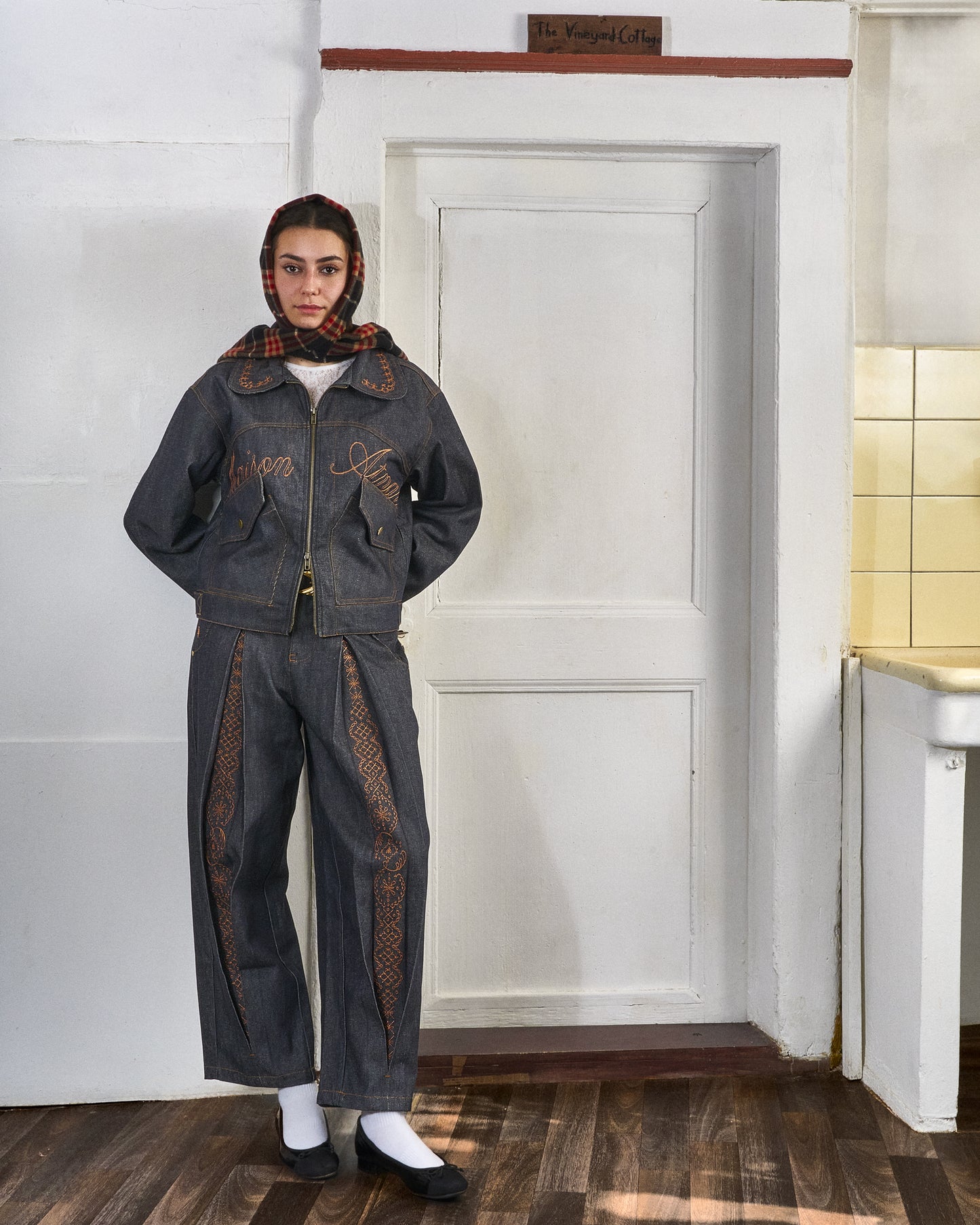 La veste Denim Conca