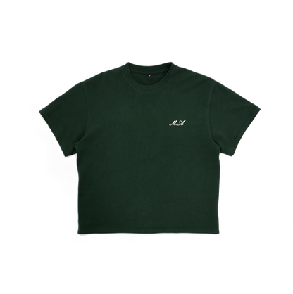 Le t-shirt boxy initiales