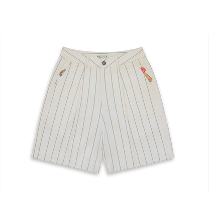 Le short Campana en lin "Melon"