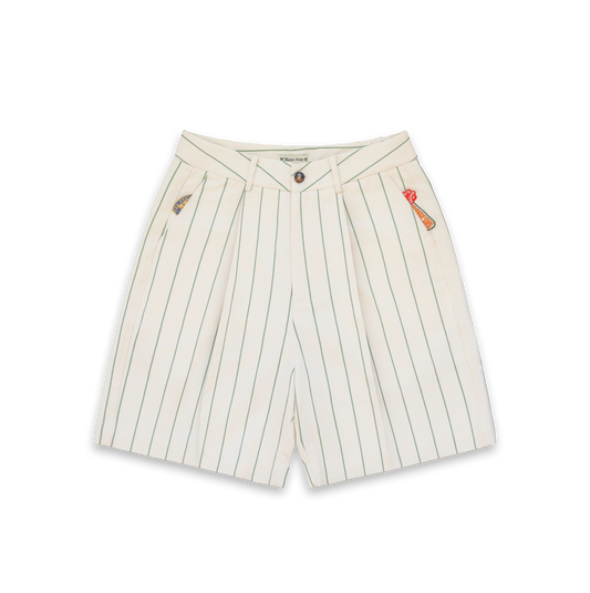 Le short Campana en lin "Melon"