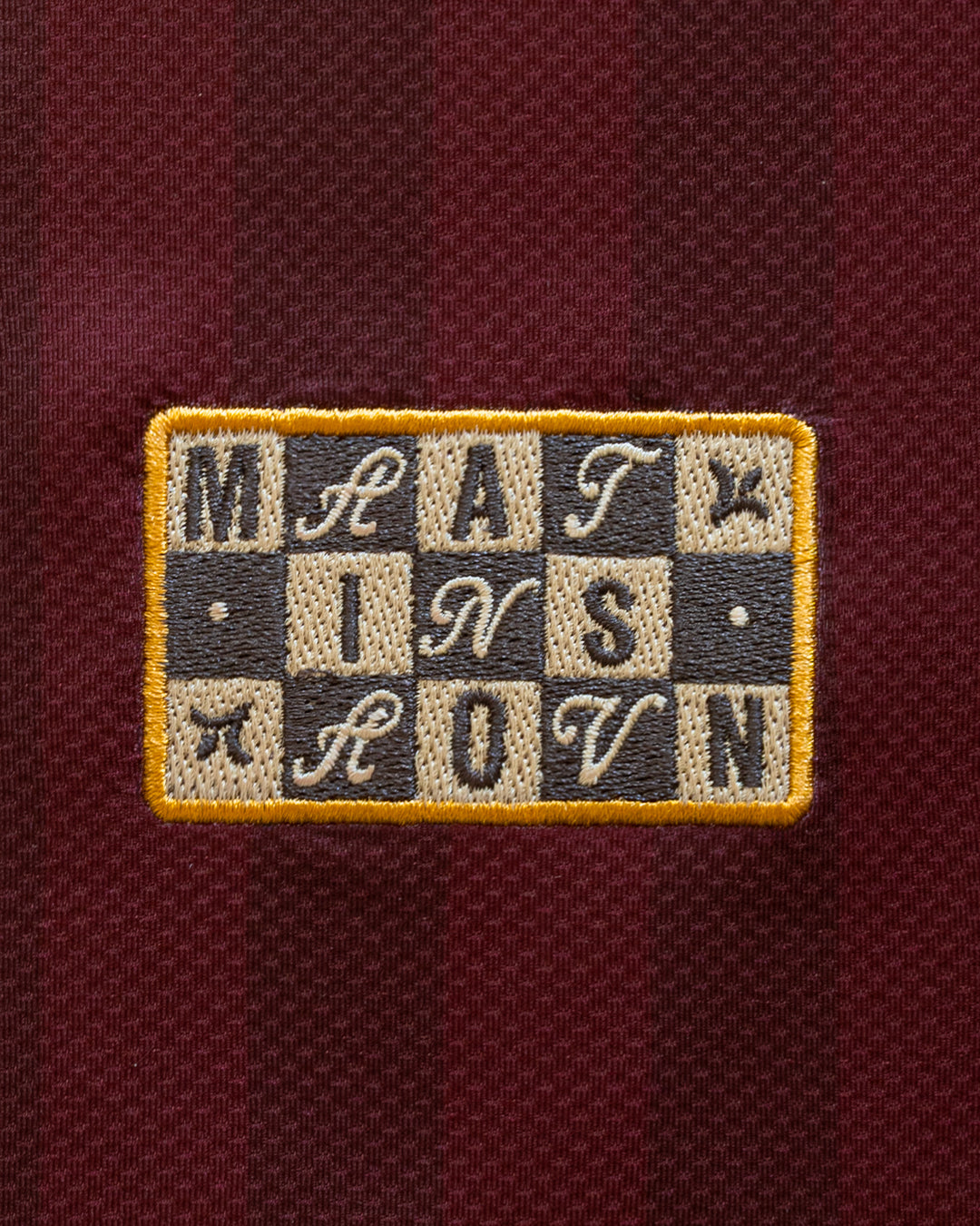 Le Maillot R.C.C cerise noire