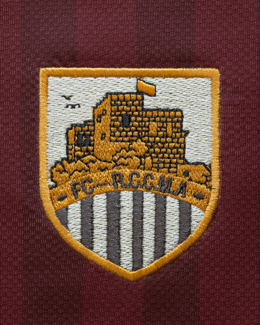 Le Maillot R.C.C cerise noire