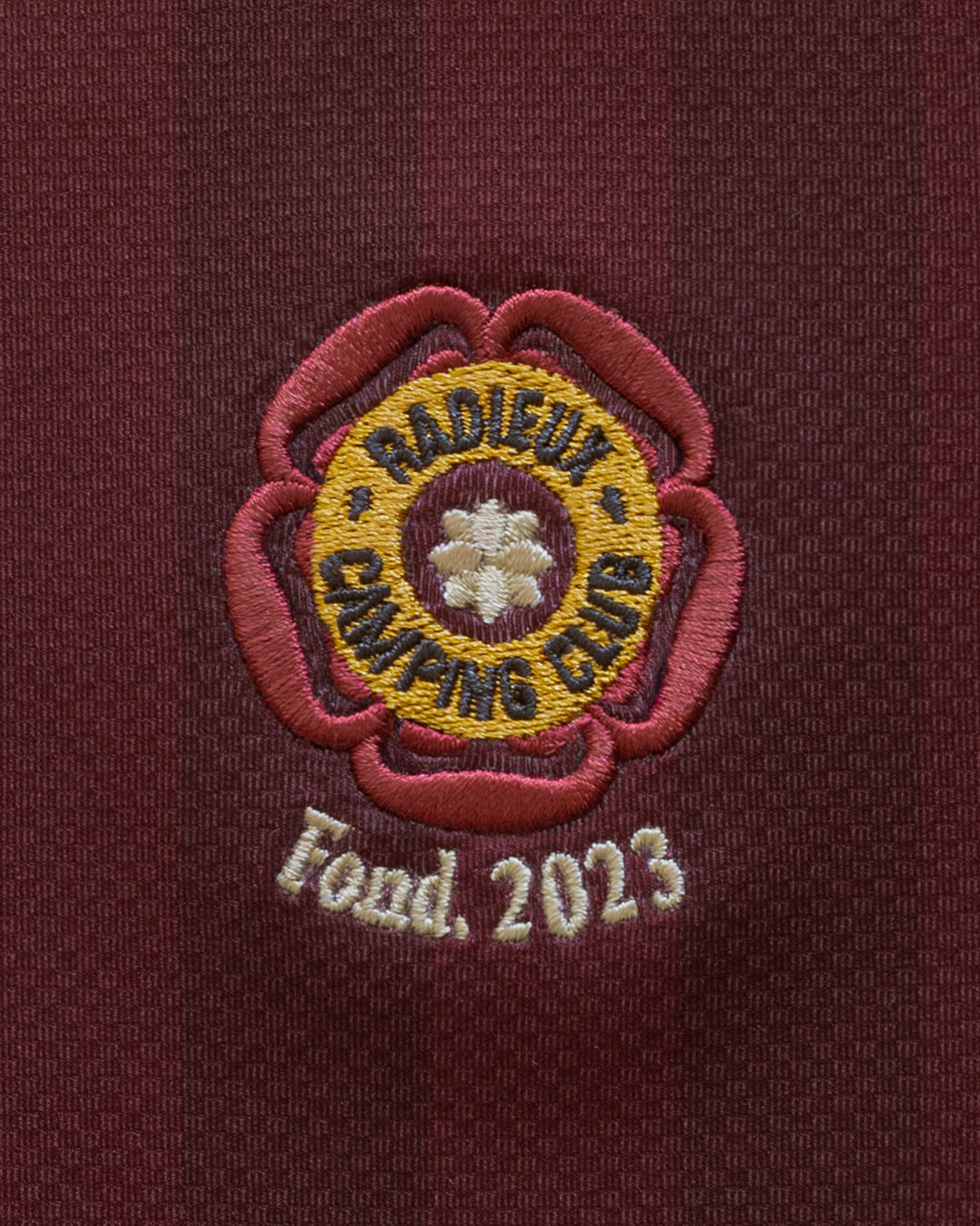 Le Maillot R.C.C cerise noire